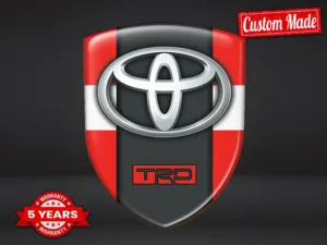 Toyota Auto Abzeichen Pro Max Robust Elegant Leistung